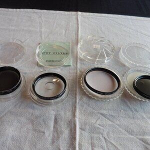 Spot Filter & PL Filter & Pola Filter & Skylight Filter. Pre-owned.